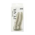 Double pearlescent dildo Baroque Pearl