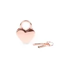 Liebe seele kłódka gold heart shape padlock (2pcs a set)
