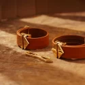 Lockink kajdanki ankle and wrist cuffs set black