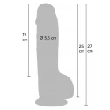 Dildo realistyczne Inferno Hidden Desire 25 cm