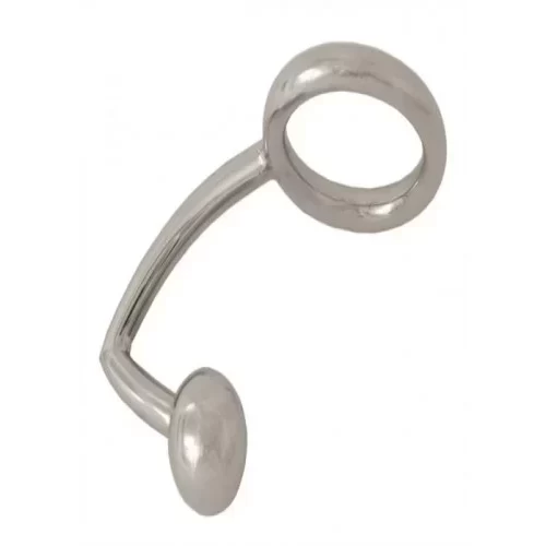 Metalowy pierścień na penisa ze stymulatorem analnym Shafter Ring 45 mm