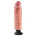 Super realistyczny wibrator z przyssawką King Cock Vibrating Cock 10