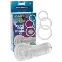 Masturbator z pierścieniami Sue Johansons Travel Head Honcho Kit