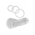 Masturbator z pierścieniami Sue Johansons Travel Head Honcho Kit