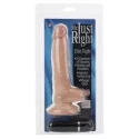Realistyczna imitacja penisa z wibracjami Mr. Just Right (2 kolory)