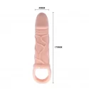Xmen extension vibrating penis sleeve 13,5 x 3,5cm