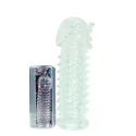 Super silikon sleeve. 14 cm x 3 cm. clear