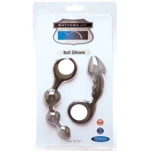 2 silikonowe stymulatory analne Bottoms Up, Butt Silicone