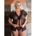 Tiulowy komplecik Elizabeth - Plus Size