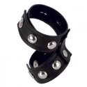 Podwójna obroża- na penisa i jądra Colt Domed with Ball Strap