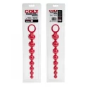 Kulki analne Colt power drill balls - red