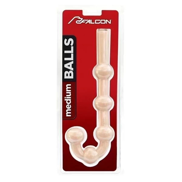 Kulki analne Falcon - balls - white - medium