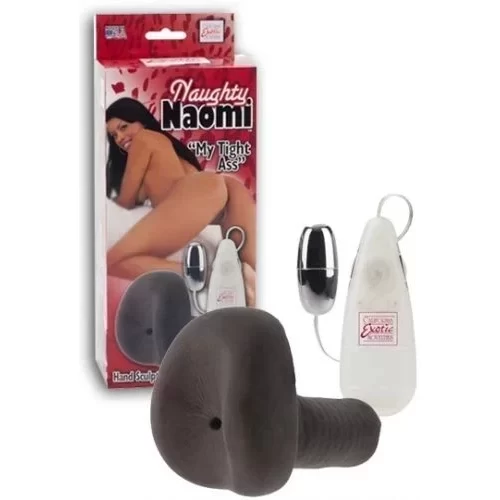 Anus z wibracjami Naughty Naomi Ultra Pure Skin Ass