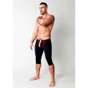 Asylum chap - black/red - l