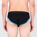 Slipy Shortstop Brief - black / blue