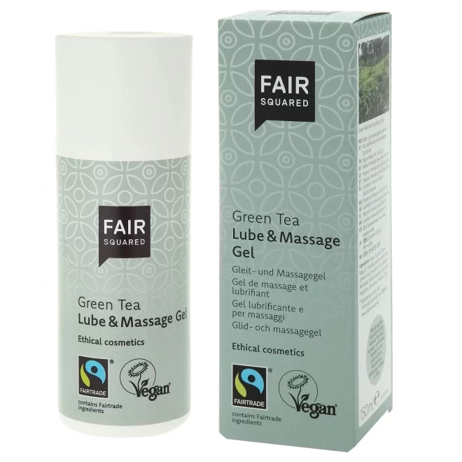 Fair squared lube & massage gel green tea 150ml