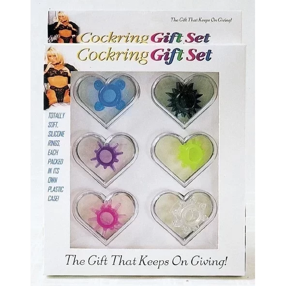 Zestaw 6 pierścieni Cockring Gift Set