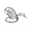Klatka na penisa metalowa z sondą do cewki moczowej, XxDreamstoys