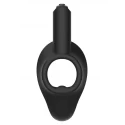 Cock jock vibrating silicone c-ring 38 mm. - black