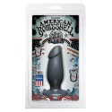 American bombshell plug, fat man, pvc, platin, 17,8cm