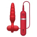 Wibrująca zatyczka analna 10 cm ( 2 kolory)