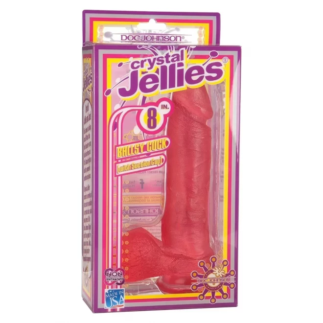 Dildo 8 ballsy cock w suction cup