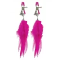 Klipsy na sutki Fancy Feather Nipple Clamps