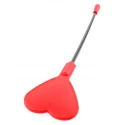 Zmysłowy bat w kształcie serduszka Silicone Heart