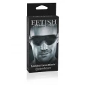 Czarna skórzana opaska na oczy Fetish Fantasy Leather Love Mask