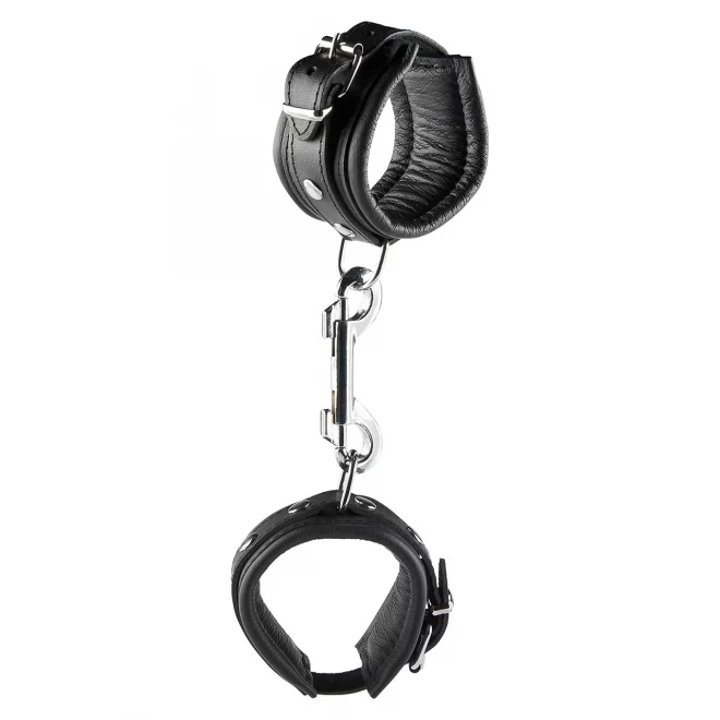 Skórzane kajdanki Hand Cuffs 5 cm