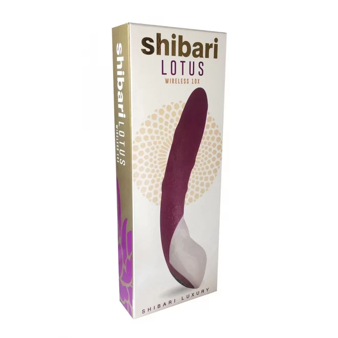 Luksusowy wibrator Shibari Lotus Wireless 10x (3 kolory)