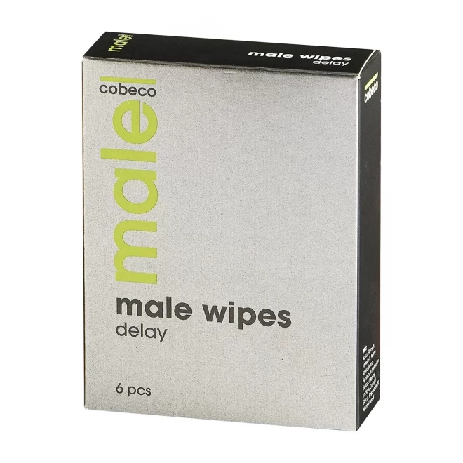 Chusteczki ze środkiem opóźniającym wytrysk Male Wipes Delay 6 x 2ml