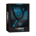 Optimale duo silicone c-ring / p-massager - black