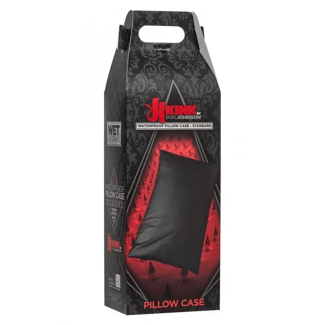 Wet works waterproof pillow case standard - black