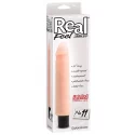Prosty wibrator z cyberskóry Real Feel Lifelike Toys No. 11 (3 kolory)