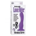 Dildo do Strap-On Rechargeable Wireless Curve (3 kolory)