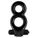 Podwójny pierścień z wibracjami Renegade Mens Ring (3 kolory)