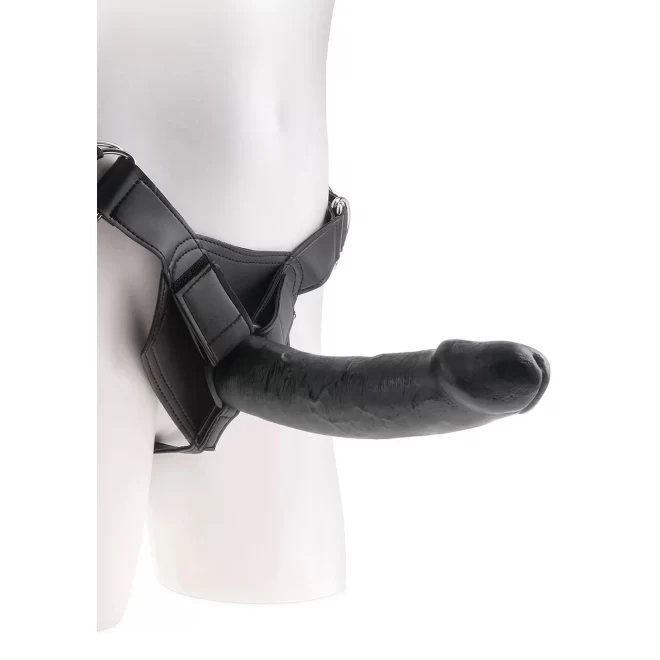 Realistyczny strap-on King Cock Strap-On Harness 9 (2 kolory)