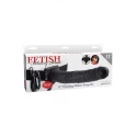 Strap-On dla niej i dla niego Fetish Fantasy Vibrating Hollow Strap-On With Balls 11 (2 kolory)
