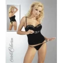 Gorset na fiszbinach ze stringami Calista