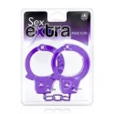 Sex extra metal cuffs lila