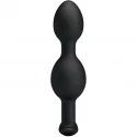 Pretty love silicone anal balls black