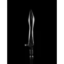Small goose 33 cm. (thickest Ø 6.35 cm.) plus handle - black
