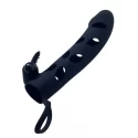 Pretty love 6 inch vibrating penis sleeve black