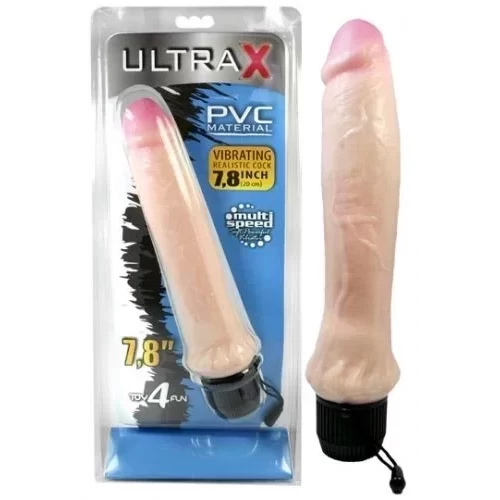 Realistyczny wibrator Ultra X PVC Vibrator 7,8