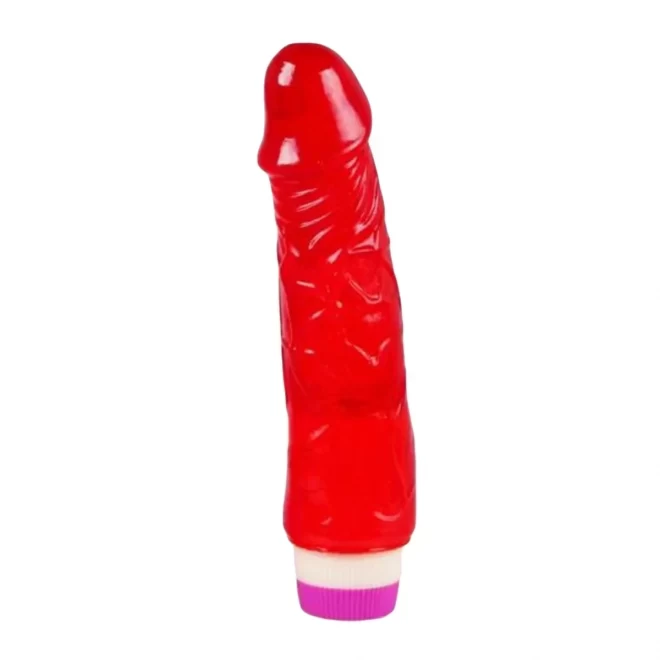 Classic jelly vibe red 20 cm.