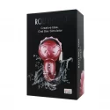 3-point stimulator with tongue - pink/red