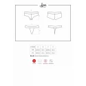Majtki Lacea szorty i stringi żółte (dwupak)
