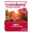 Mix prezerwatyw Condomi 3 szt.