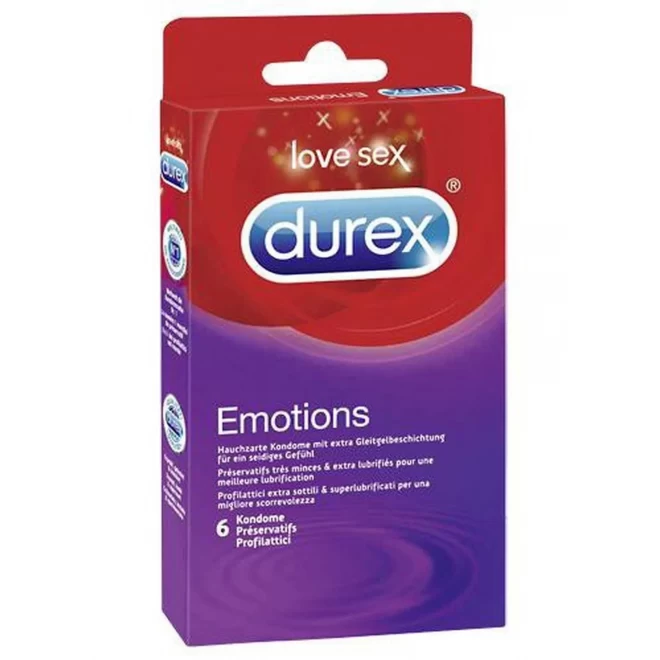 Cienkie prezerwatywy Durex Emotions 6 szt.